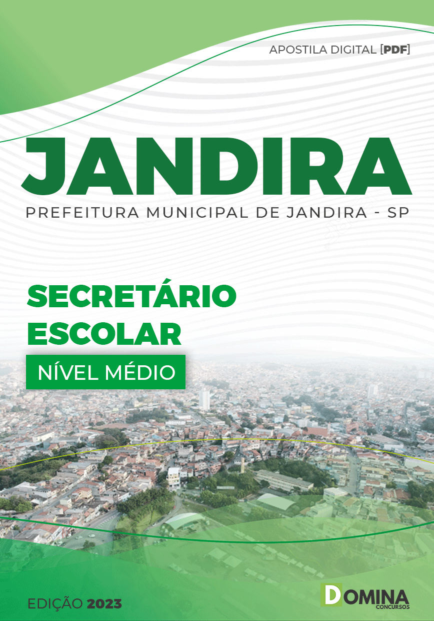 Apostila Digital Pref Jandira SP 2023 Segurança Escolar