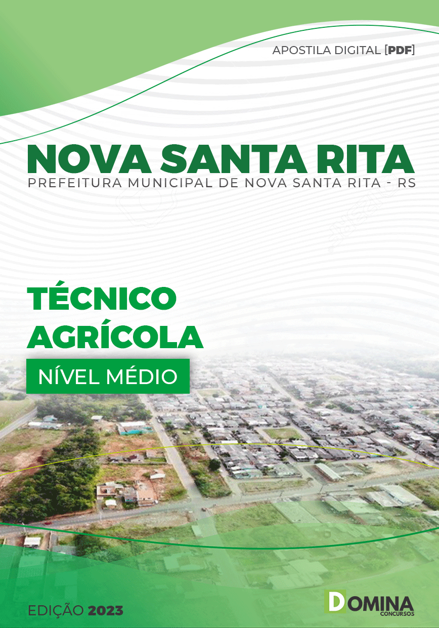 Apostila Pref Nova Santa Rita RS 2023 Técnico Agrícola