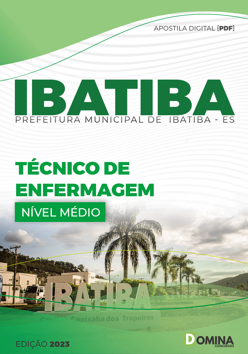 Apostila Concurso Pref Ibatiba ES 2023 Técnico Enfermagem