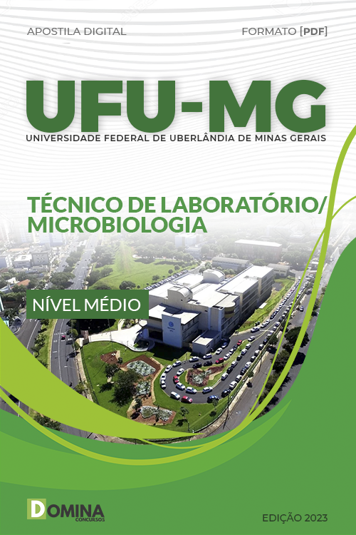 Apostila UFU MG 2023 Técnico Laboratório Microbiologia