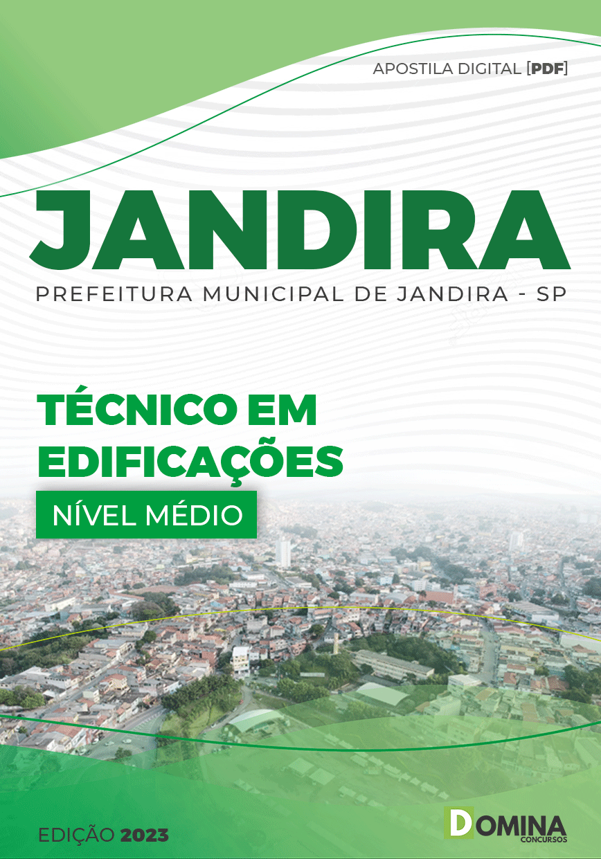 Apostila Digital Pref Jandira SP 2023 Técnico Edificações