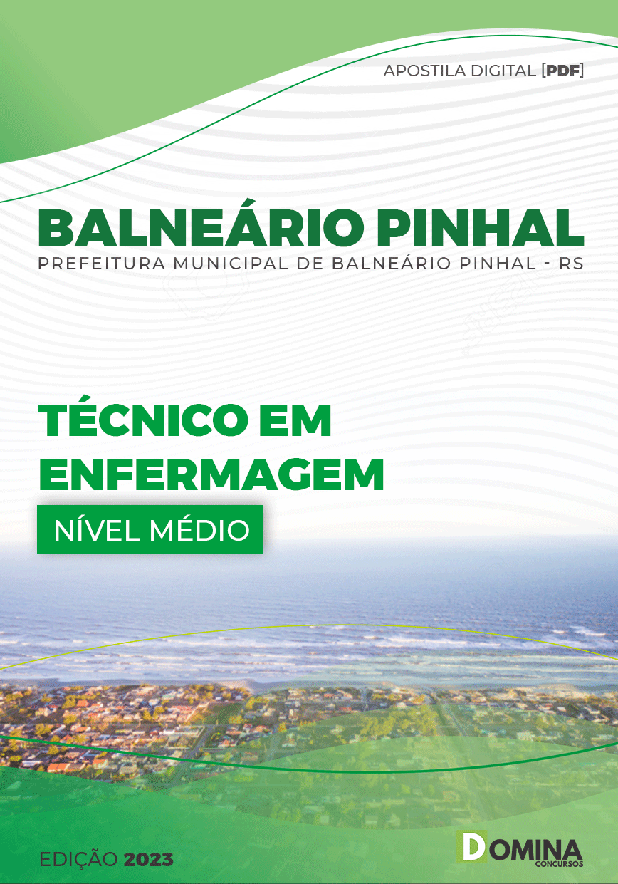 Apostila Pref Balneário Pinhal RS 2023 Técnico Enfermagem