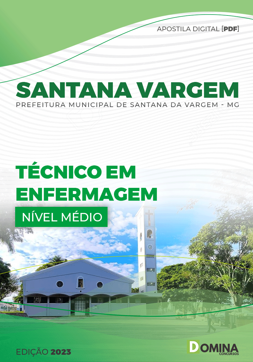 Apostila Pref Santana Vargem MG 2023 Técnico Enfermagem