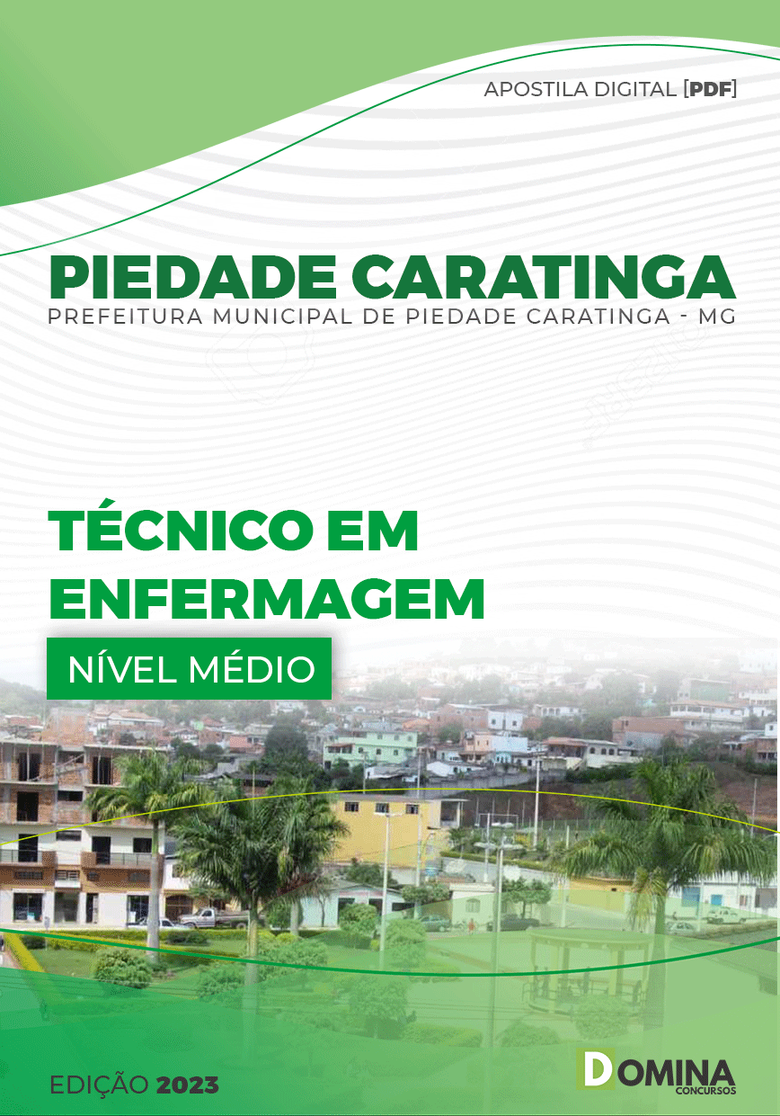 Apostila Pref Piedade Caratinga MG 2023 Técnico Enfermagem