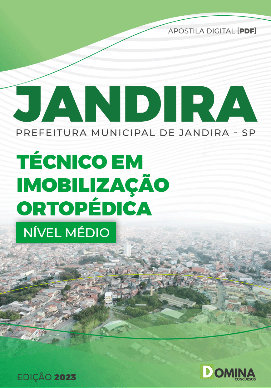 Apostila Pref Jandira SP 2023 Técnico Mobilização Ortopédica