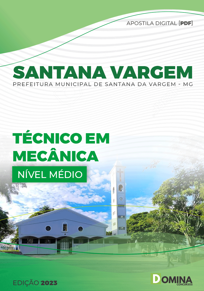 Apostila Pref Santana Vargem MG 2023 Técnico Mecânica