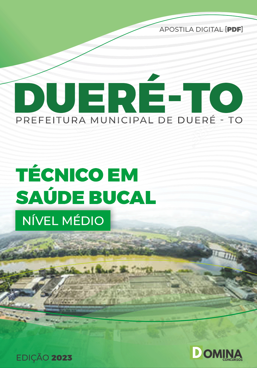Apostila Pref Dueré TO 2023 Técnico Saúde Bucal