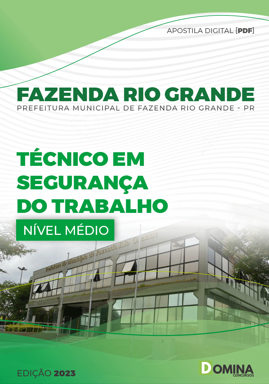 Apostila Pref Fazenda Rio Grande PR 2023 Técnico Saúde Bucal