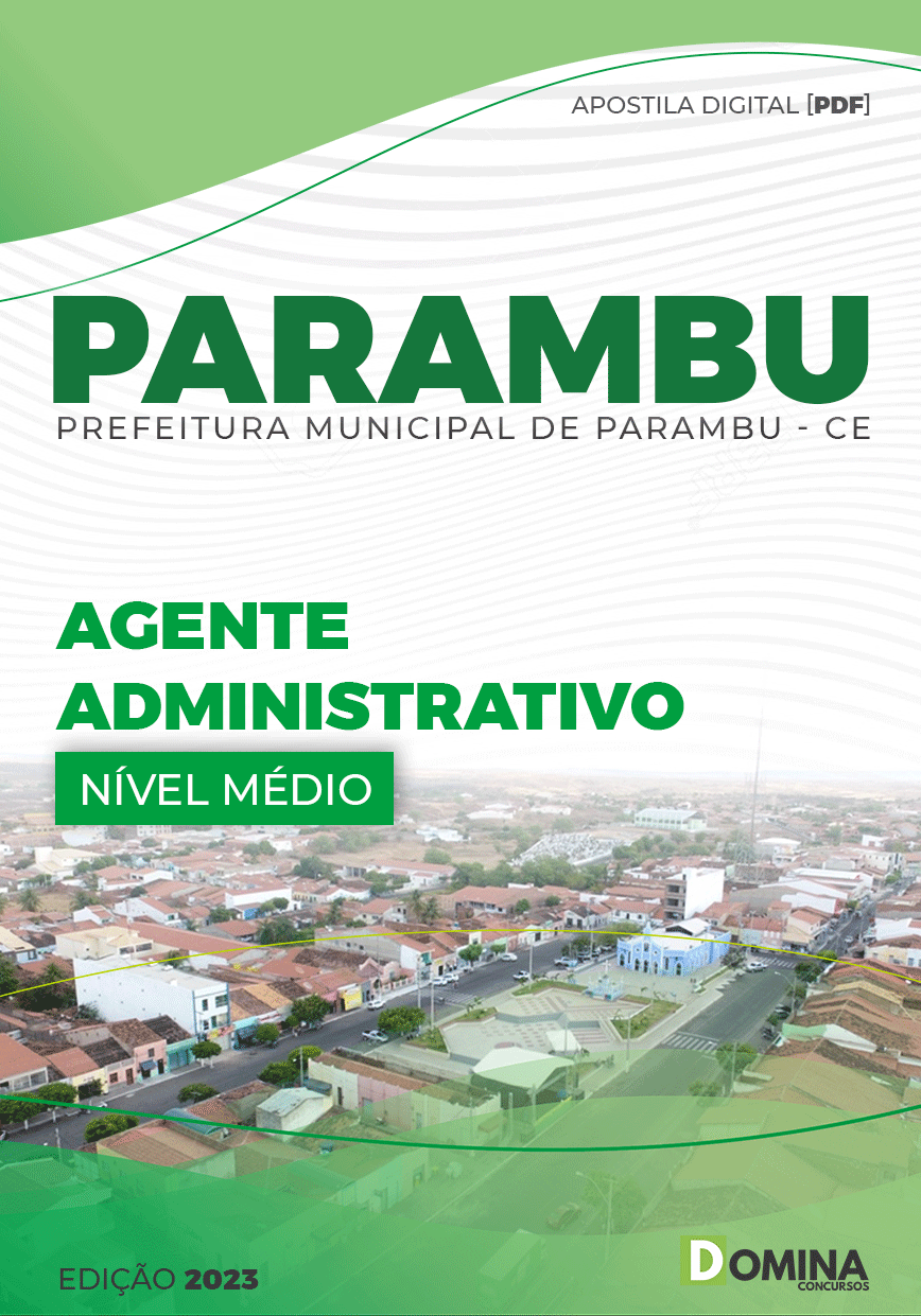 Apostila Pref Parambu CE 2023 Agente Administrativo