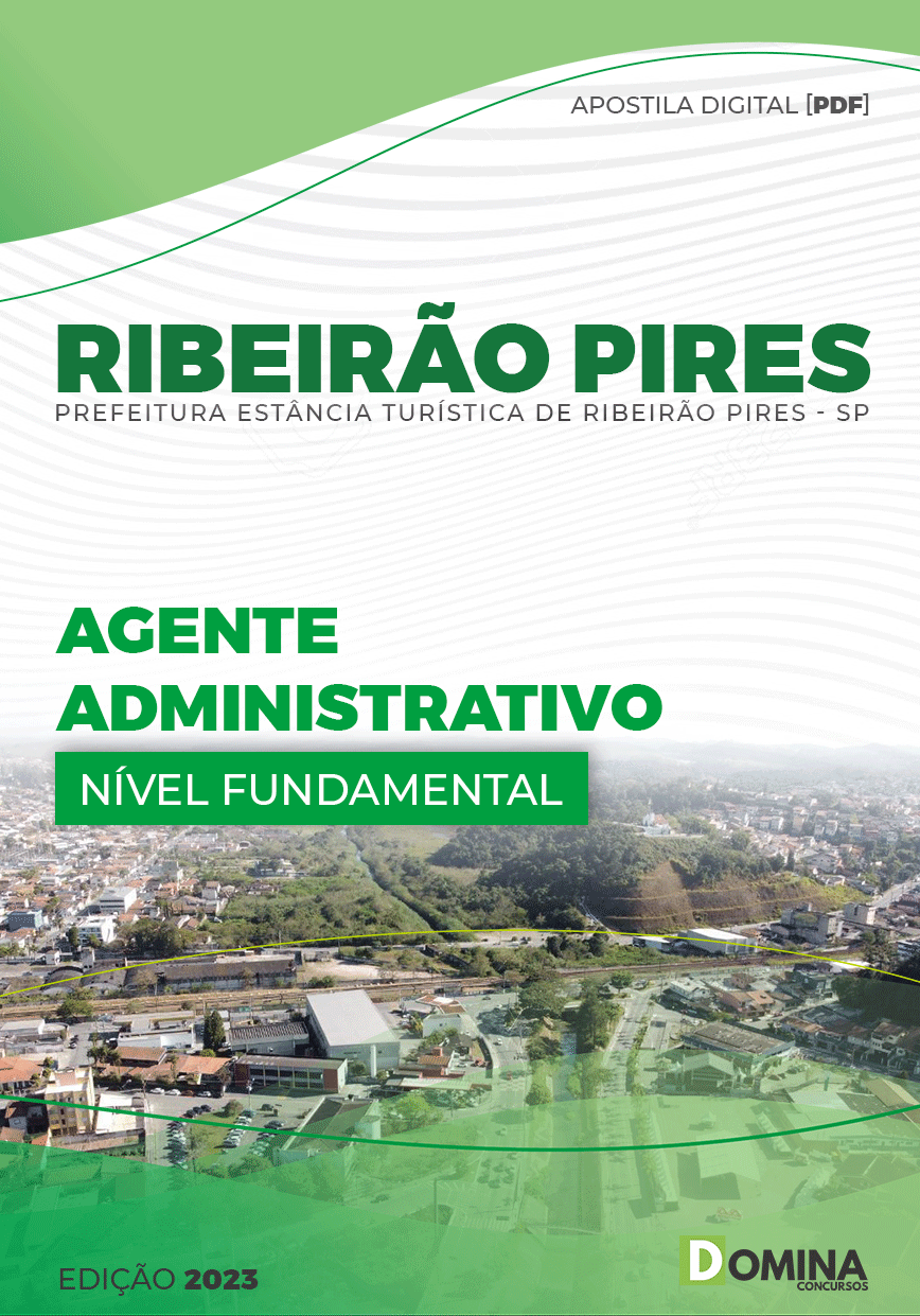 Apostila Pref Ribeirão Pires SP 2023 Agente Administrativo