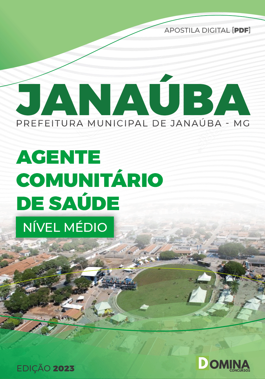 Apostila Pref Janaúba MG 2023 Agente Comunitário Saúde