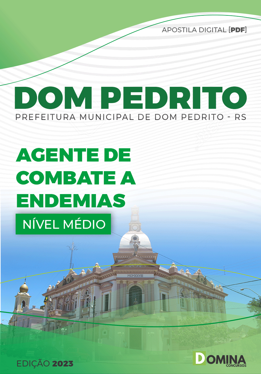 Apostila Pref Dom Pedrito RS 2023 Agente Combate Endemias