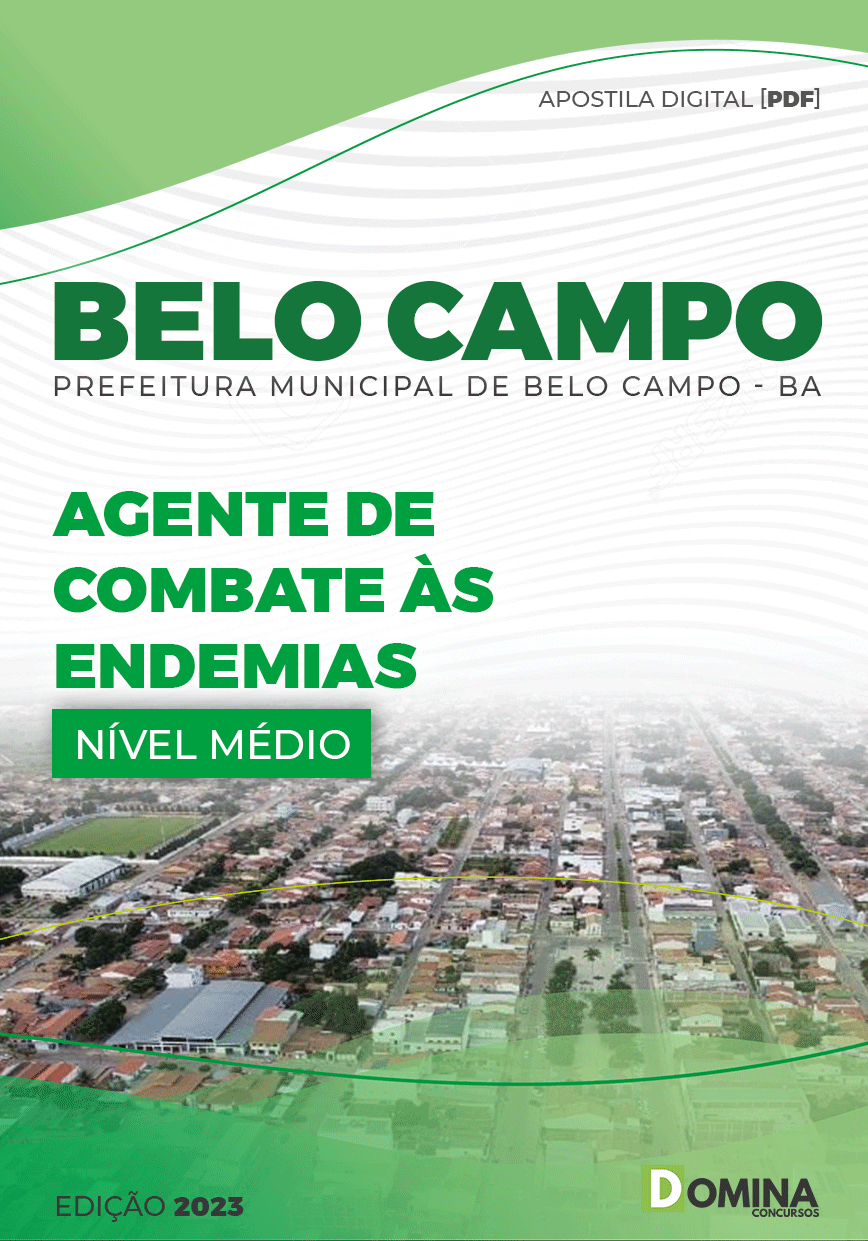Apostila Pref Belo Campo BA 2023 Agente Combate Endemias