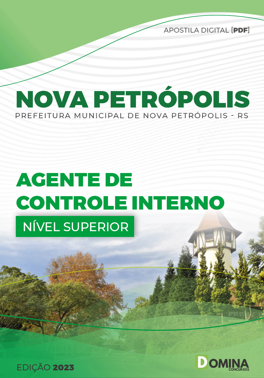 Apostila Pref Nova Petrópolis RS 2023 Agente Controle Interno