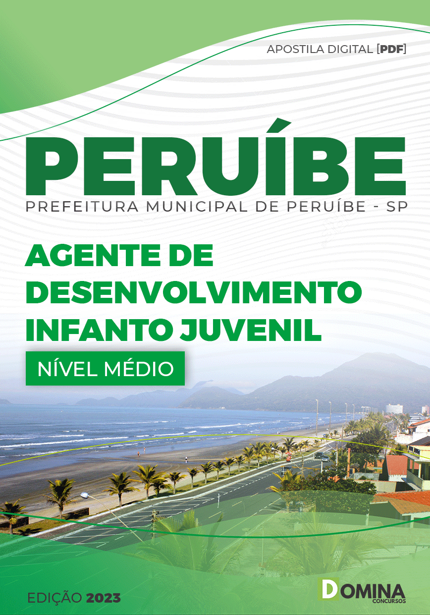 Apostila Pref Peruíbe SP 2023 Agente Desenvolvimento Infanto Juvenil