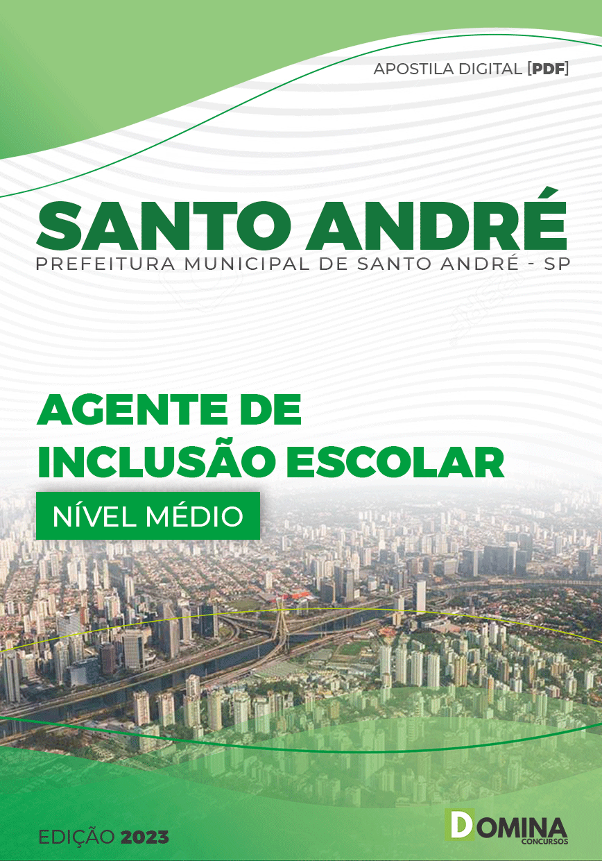 Apostila Pref Santo André SP 2023 Agente Inclusão Escolar