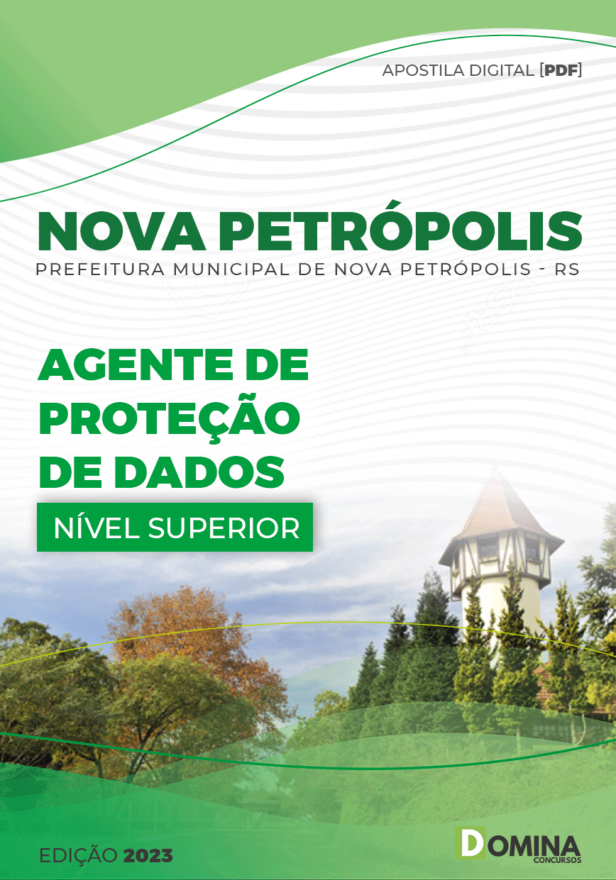 Apostila Pref Nova Petrópolis RS 2023 Agente Proteção Dados
