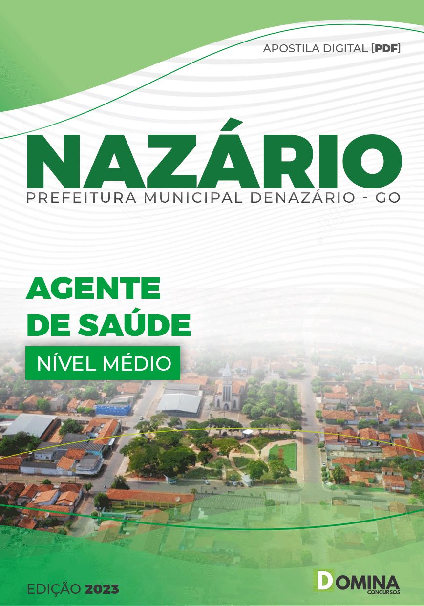 Apostila Pref Nazário GO 2023 Agente Comunitário Saúde
