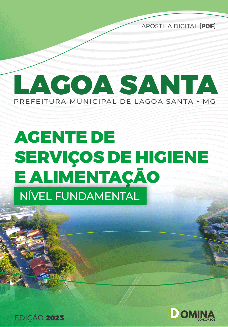 Apostila Pref Lagoa Santa GO 2023 Agente Serviço Higiene