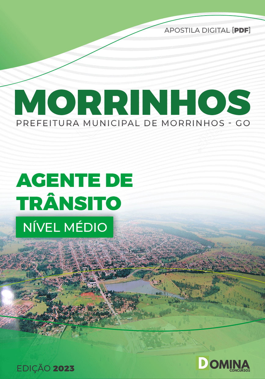 Apostila Digital Pref Morrinhos GO 2023 Agente Trânsito