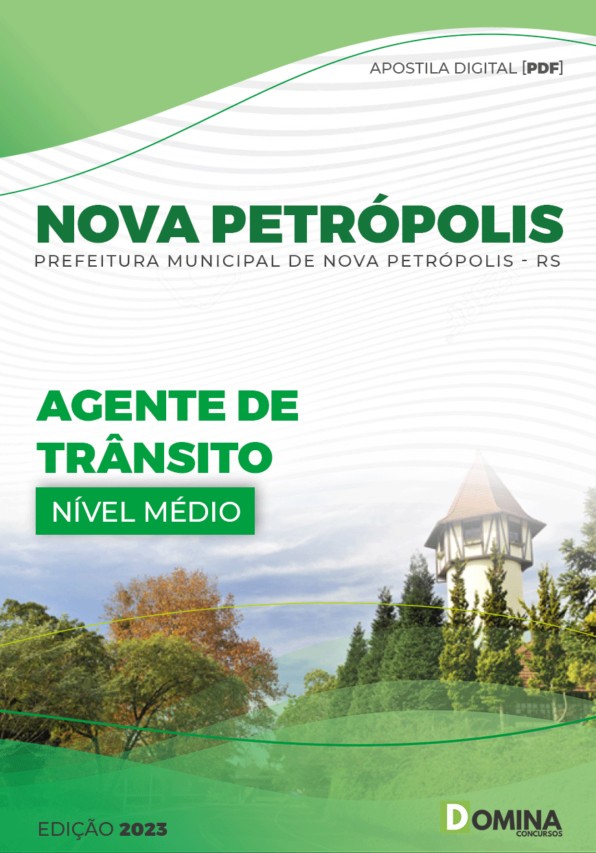 Apostila Pref Nova Petrópolis RS 2023 Agente Trânsito