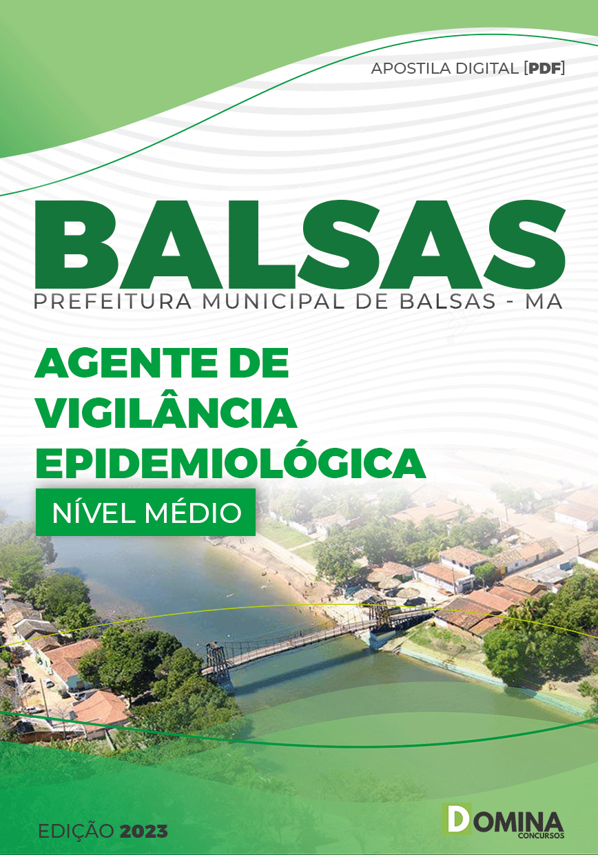 Apostila Pref Balsas MA 2023 Agente Vigilância Epidemiológica