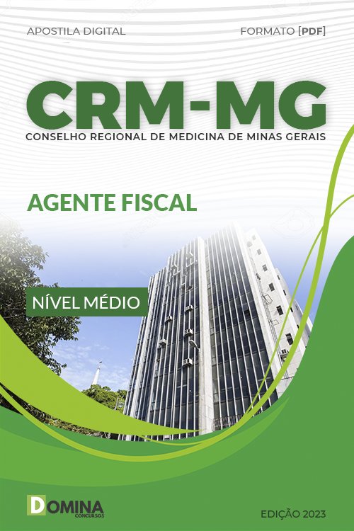 Apostila Digital Concurso CRM MG 2023 Agente Fiscal