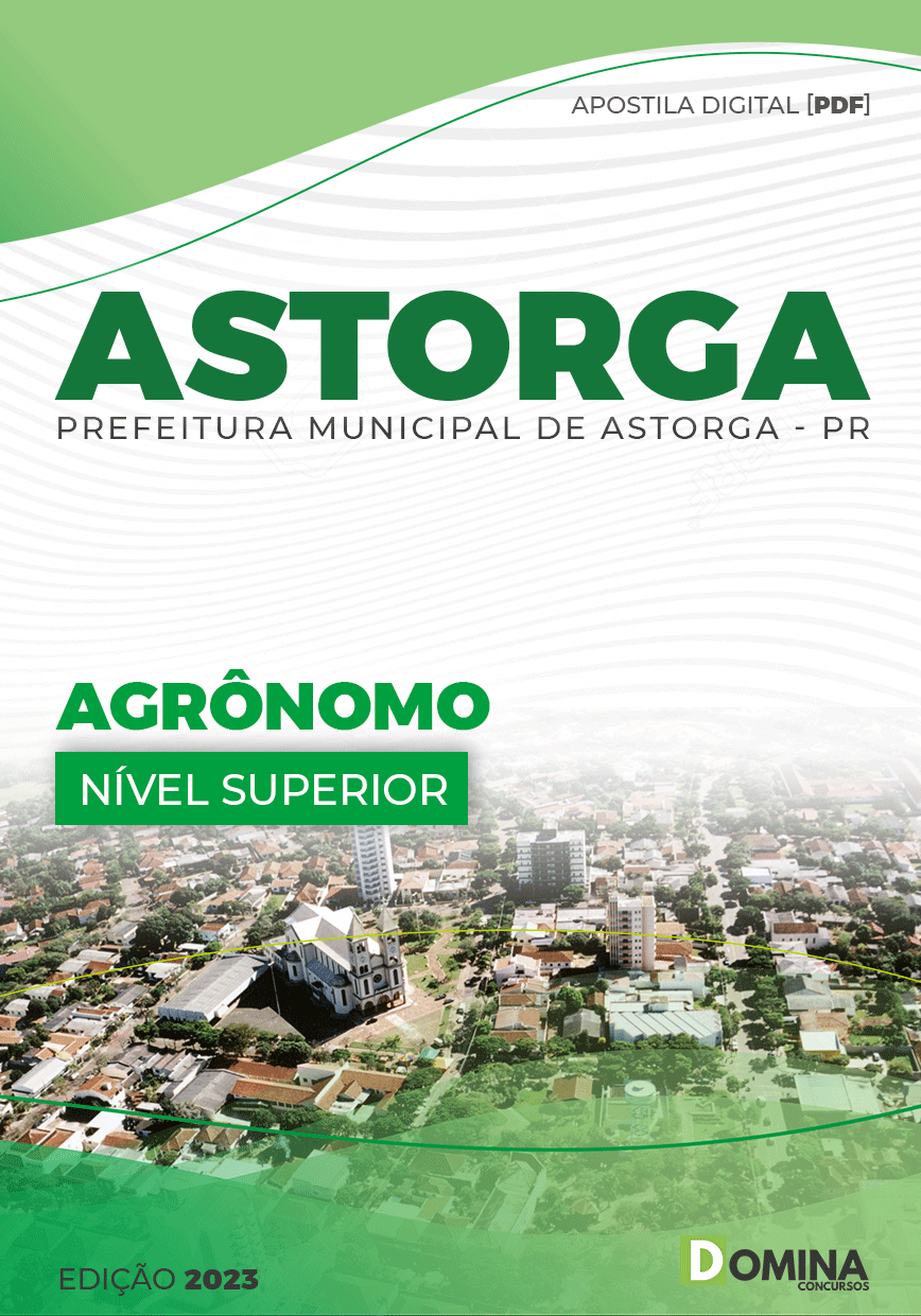 Apostila Concurso Pref Astorga PR 2023 Agronômo