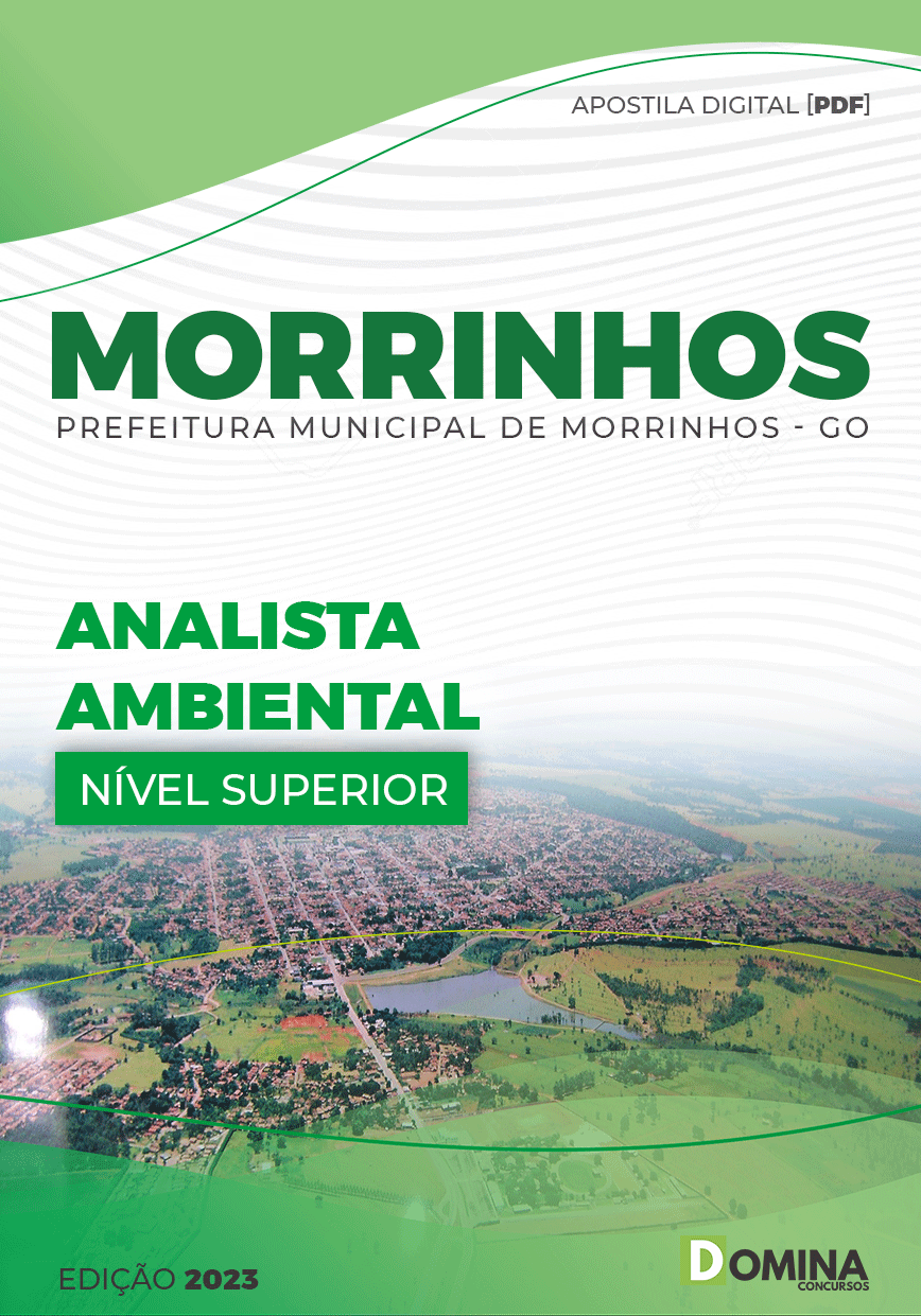 Apostila Concurso Pref Morrinhos GO 2023 Analista Ambiental