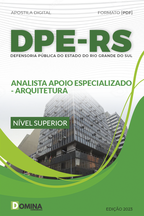 Apostila DPE RS 2023 Analista Especializado Arquitetura