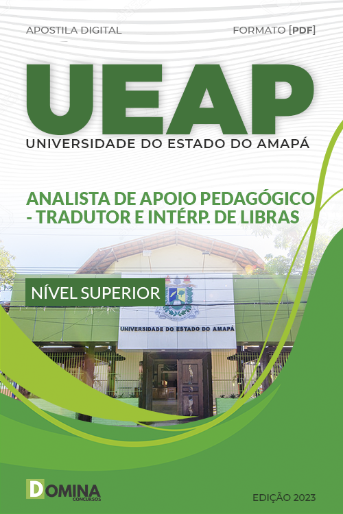 Apostila UEAP 2023 Analista Pedagógico Intérprete Libras