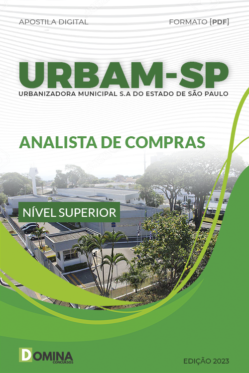 Apostila Concurso URBAM SP 2023 Analista Compras