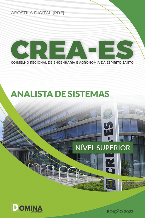 Apostila Concurso CREA ES 2023 Analista Sistemas