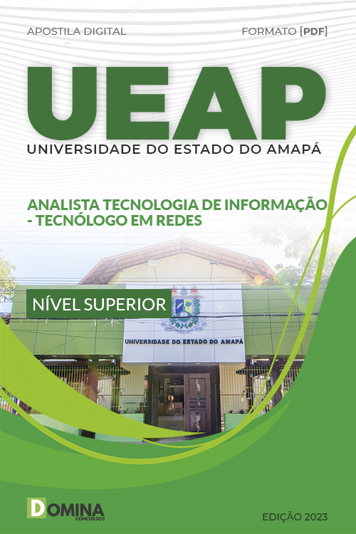 Apostila UEAP 2023 Analista Tecnologia Tecnólogo Redes