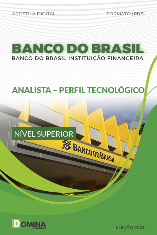 Apostila Banco Brasil 2023 Analista Perfil Tecnológico