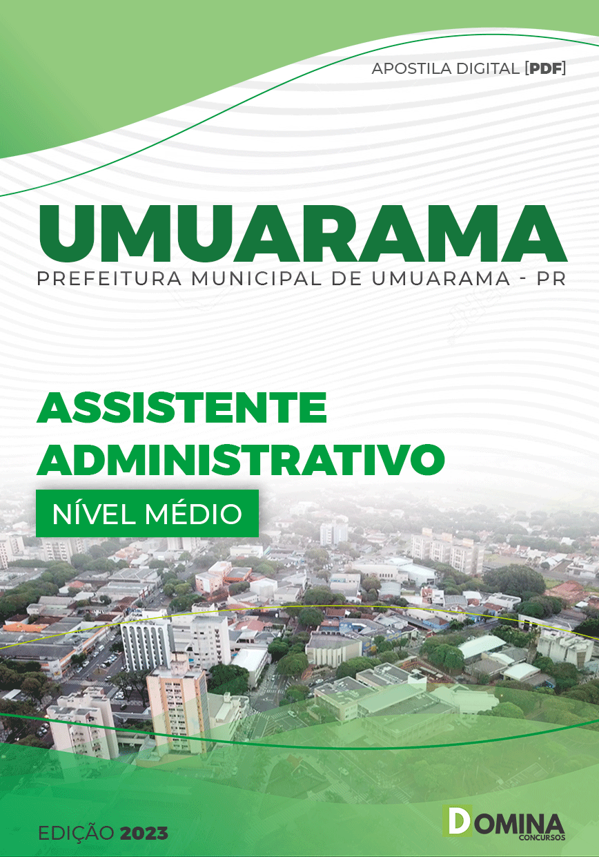 Apostila Pref Umuarama PR 2023 Assistente Administrativo