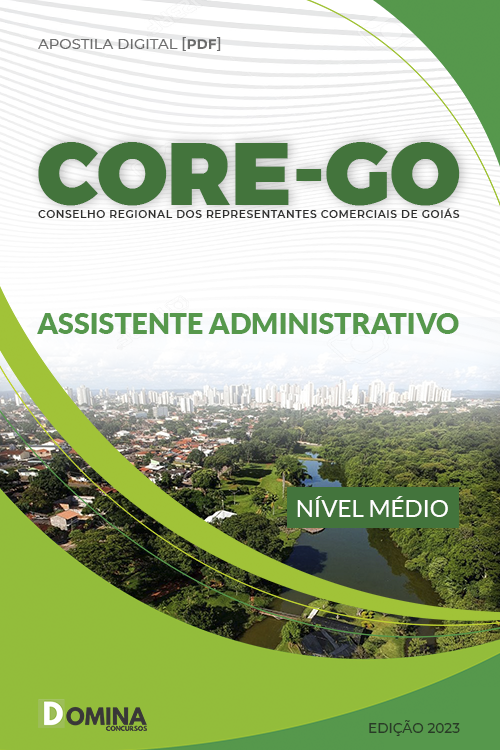 Apostila CORE GO 2023 Assistente Administrativo
