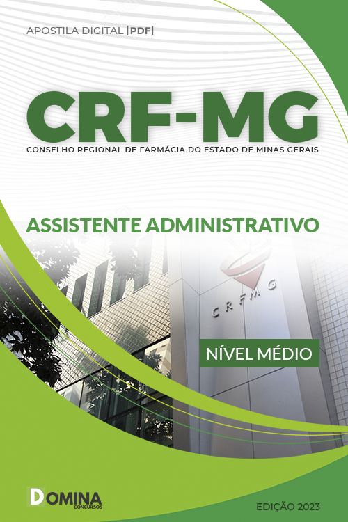 Apostila Concurso CRF MG 2023 Assistente Administrativo