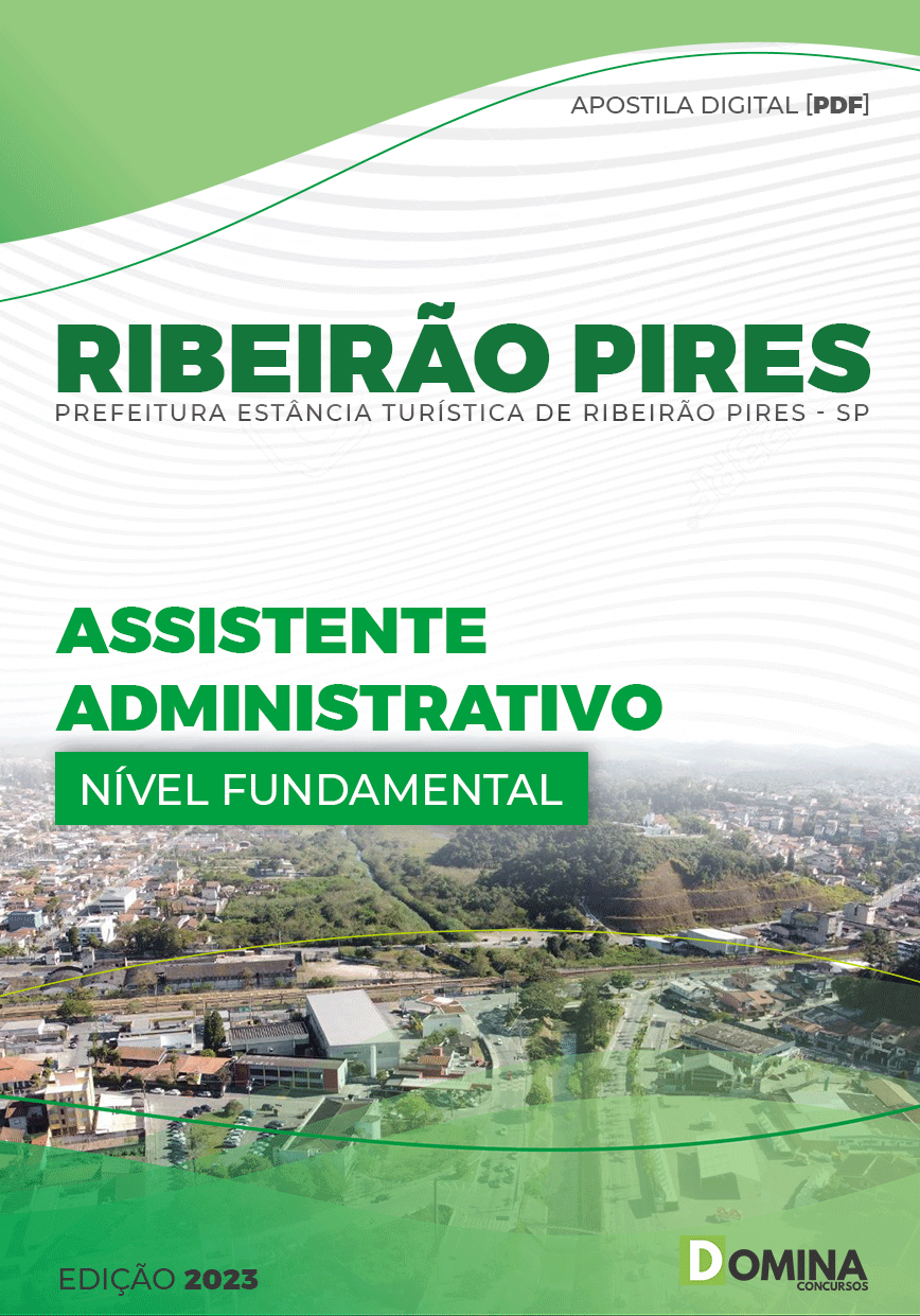 Apostila Pref Ribeirão Pires SP 2023 Assistente Administrativo