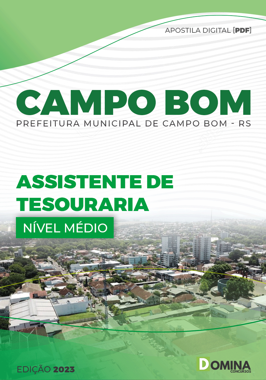 Apostila Pref Campo Bom RS 2023 Assistente Tesouraria