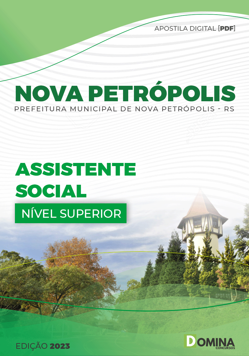 Apostila Pref Nova Petrópolis RS 2023 Assistente Social