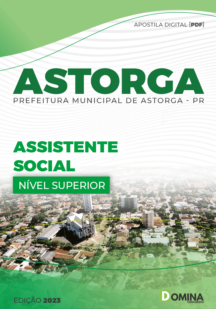 Apostila Concurso Pref Astorga PR 2023 Assistente Social