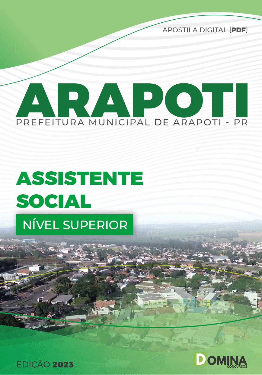 Apostila Concurso Pref Arapoti PR 2023 Assistente Social