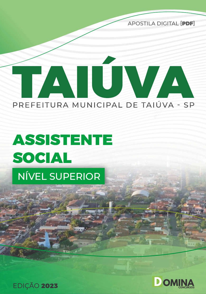 Apostila Concurso Pref Taiúva SP 2023 Assistente Social