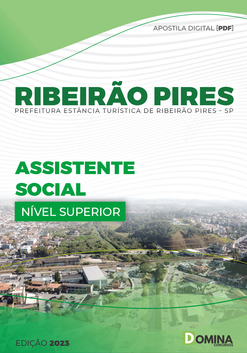 Apostila Digital Pref Ribeirão Pires SP 2023 Assistente Social