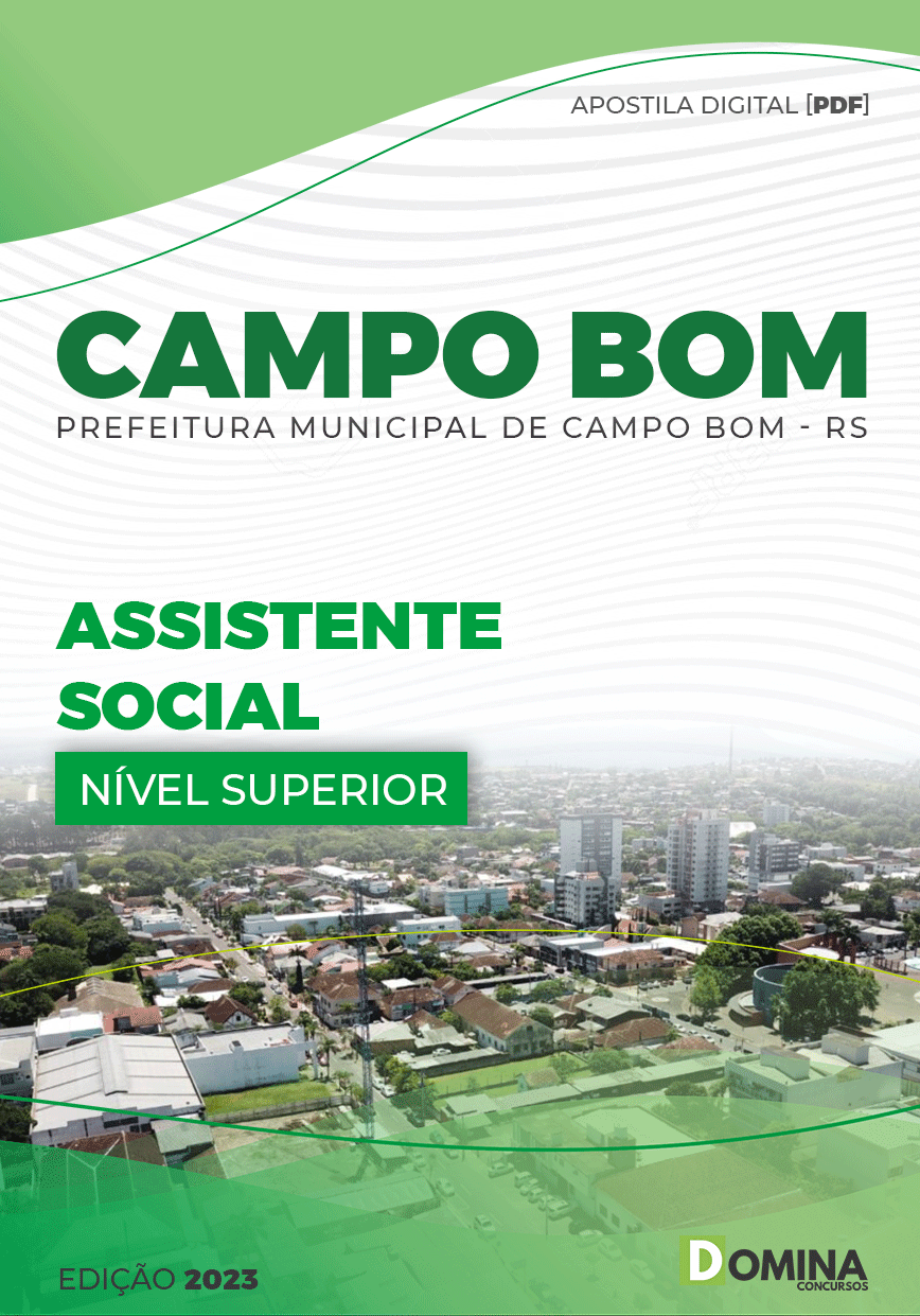 Apostila Digital Pref Campo Bom RS 2023 Assistente Social