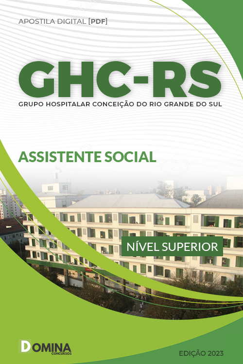 Apostila Digital Concurso GHC RS 2023 Assistente Social