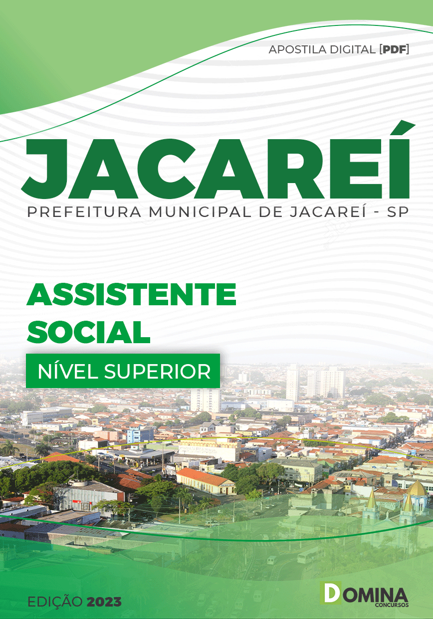 Apostila Concurso Pref Jacareí SP 2023 Assistente Social