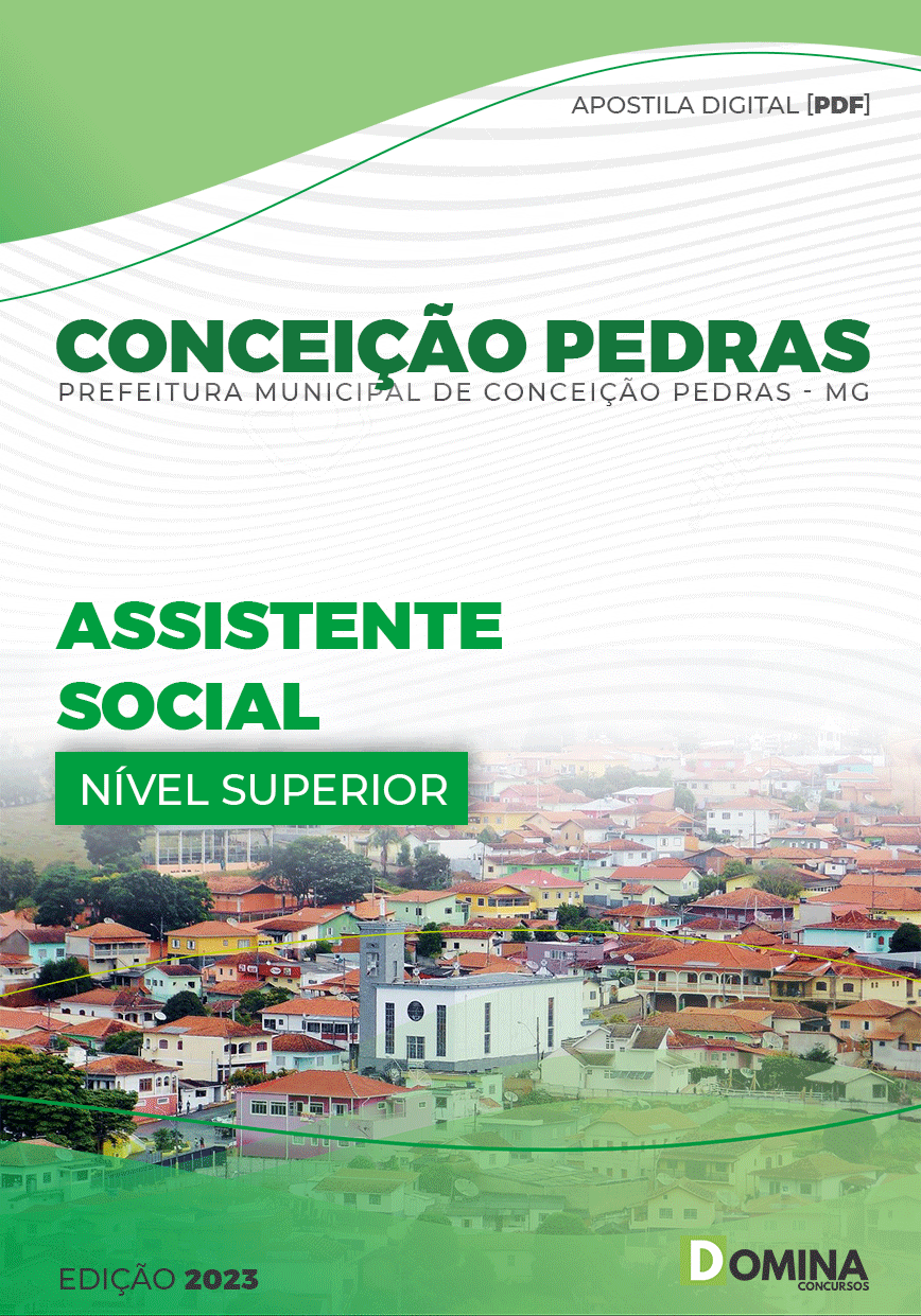 Apostila Pref Conceição Pedras MG 2023 Assistente Social