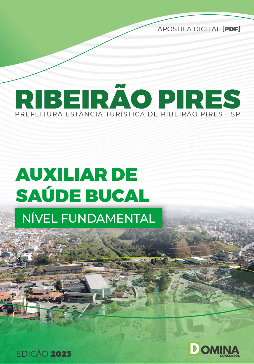 Apostila Pref Ribeirão Pires SP 2023 Auxiliar Saúde Bucal